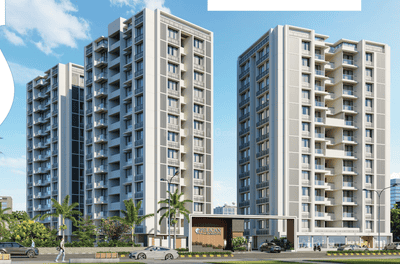 Project Image of 639.38 - 846.37 Sq.ft 2 BHK Apartment for buy in Om Pelican Paradise