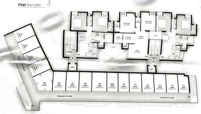 Project Image of 532.81 - 552.08 Sq.ft 2 BHK Apartment for buy in Rajesh Jayantilal Patel Pawan Park Phase II