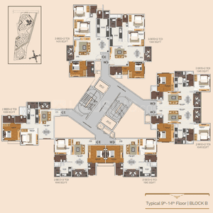 Project Image of 615.0 - 1533.0 Sq.ft 1 BHK Apartment for buy in Skylark Royaume