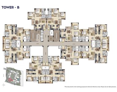 Project Image of 1010 Sq.ft 2 BHK Apartment / Flat for sale in Electronic City for Rs. 9600000