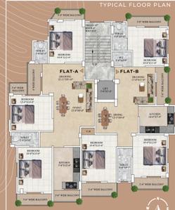 Project Image of 1346.0 - 1356.0 Sq.ft 3 BHK Builder Floor for buy in Shrijan Manglam Apartment
