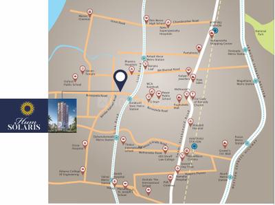 Project Image of 442.0 - 944.0 Sq.ft 1 BHK Apartment for buy in Hum Solaris