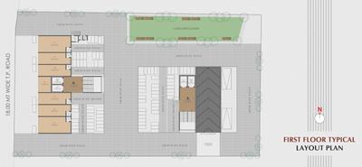 Project Image of 821.82 - 849.92 Sq.ft 3 BHK Apartment for buy in Aaradhna Gold