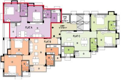 Project Image of 1025.0 - 1152.0 Sq.ft 2 BHK Apartment for buy in Ganguly 4 Sight Vidyasagar