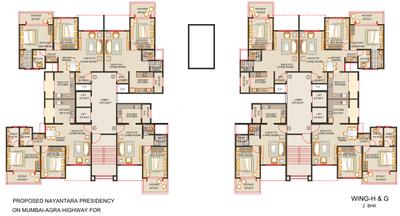 Project Image of 814.0 - 1876.0 Sq.ft 1 BHK Apartment for buy in Nayantara Presidency