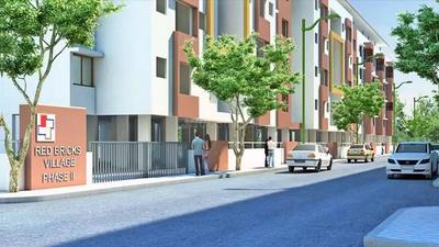 Project Image of 480.0 - 715.0 Sq.ft 1 BHK Apartment for buy in RedBricks Bricks Village Phase II