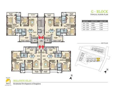Project Image of 1084 Sq.ft 2 BHK Apartment / Flat for sale in K R Puram for Rs. 10800000