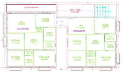 Project Image of 1134.0 - 1584.0 Sq.ft 2 BHK Apartment for buy in Sree Surya Grand