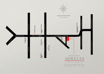 Project Image of 1026.77 - 1099.96 Sq.ft 2 BHK Apartment for buy in Sreerosh Aurelia
