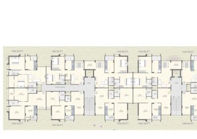 Project Image of 760 Sq.ft 1 BHK Apartment / Flat for sale in Vejalpur for Rs. 3400000