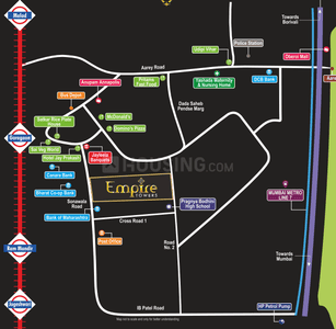 Project Image of 404.0 - 662.0 Sq.ft 1 BHK Apartment for buy in Empire Towers