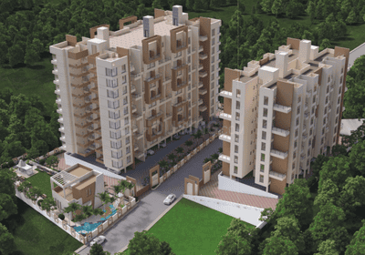 Project Image of 338.0 - 543.0 Sq.ft 1 BHK Apartment for buy in Gagan Cascades Phase 1