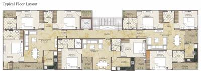 Project Image of 1130.0 - 1545.0 Sq.ft 2 BHK Apartment for buy in Aashish The Glare