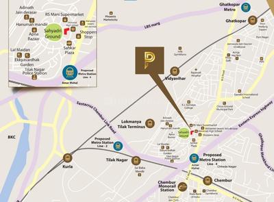 Project Image of 400.42 - 625.28 Sq.ft 1 BHK Apartment for buy in Kenarc Premia Tower A