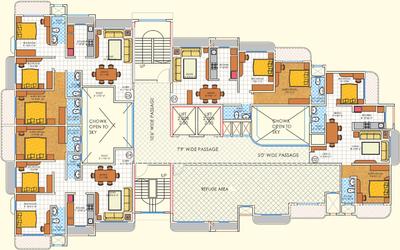 Project Image of 602.0 - 644.0 Sq.ft 2 BHK Apartment for buy in DBR Paramount Heights