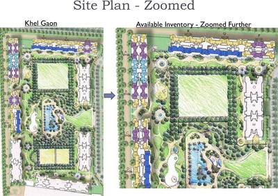 Project Image of 895.0 - 1395.0 Sq.ft 2 BHK Apartment for buy in Ajnara Khel Gaon Phase 1 Tower A B C And D