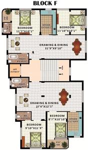 Project Image of 955.0 - 1675.0 Sq.ft 2 BHK Apartment for buy in Rajwada Estate Phase 2