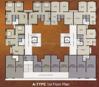 Project Image of 443.15 - 447.89 Sq.ft 2 BHK Apartment for buy in Shaileshkumar Rudraksha Residency
