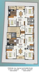 Project Image of 768.0 - 1254.0 Sq.ft 2 BHK Apartment for buy in Naaghappa Aurora