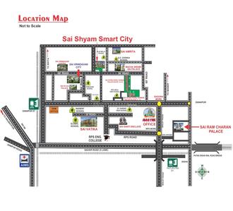 Aastik Sai Shyam Smart City Phase 1 Location Plan 1