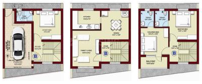 Project Image of 1219.0 - 1467.0 Sq.ft 3 BHK Villa for buy in MGP Happiness