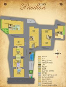 Project Image of 964.0 - 1404.0 Sq.ft 2 BHK Apartment for buy in Eden Pavilion