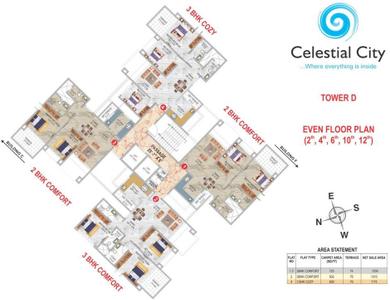 Project Image of 517.96 - 1310.0 Sq.ft 2 BHK Apartment for buy in Pharande Celestial City