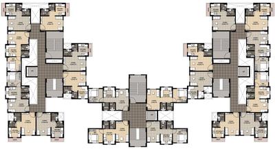 Project Image of 193.0 - 226.0 Sq.ft 1 RK Apartment for buy in Space India World Building No 2 A Wing