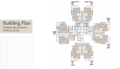 Project Image of 1780.0 - 3175.0 Sq.ft 3 BHK Apartment for buy in AU Cosmos Corner