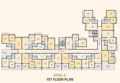Project Image of 204.0 - 320.0 Sq.ft 1 RK Apartment for buy in Seven Hill Sky Avenue Wing A And B