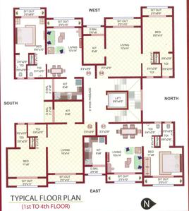 Project Image of 345.0 - 400.0 Sq.ft 1 BHK Apartment for buy in Greenspace Platinum Oak