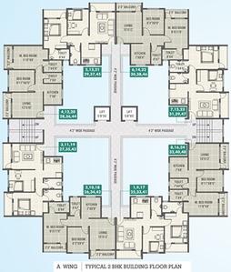 Project Image of 310.0 - 465.0 Sq.ft 1 BHK Apartment for buy in Kachhi Anandgriha Phase II A B Building