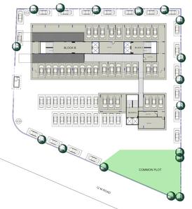 Project Image of 530.0 - 571.24 Sq.ft 2 BHK Apartment for buy in Saanvi Aarambh Prime