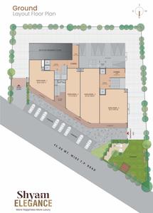 Project Image of 679.5 - 1040.92 Sq.ft 2 BHK Apartment for buy in Shyam Elegance