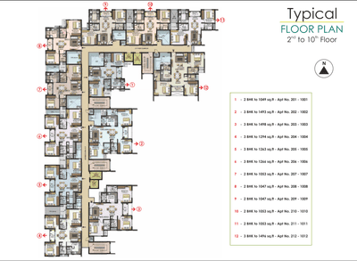 Project Image of 1047.0 - 1498.0 Sq.ft 2 BHK Apartment for buy in Ramky RWD Lemongraz