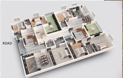 Project Image of 1225.0 - 1850.0 Sq.ft 3 BHK Apartment for buy in Opera Sunrise