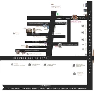 Shivas Royal Paradise Location Plan 1