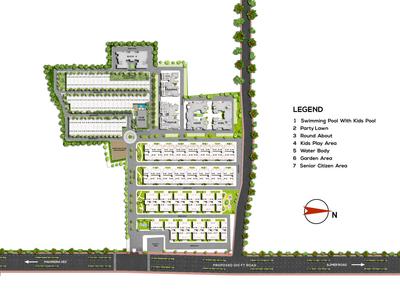 Project Image of 677.0 - 1008.0 Sq.ft 2 BHK Apartment for buy in Siddha Aangan Phase III Mayur And Saras