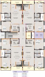 Project Image of 1242.0 - 1302.0 Sq.ft 2 BHK Apartment for buy in Pride Heights