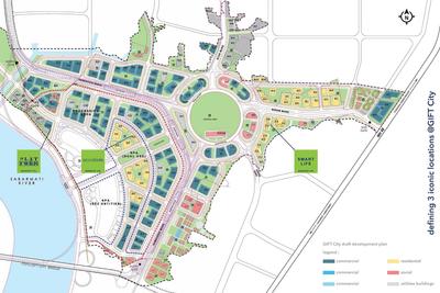 Project Image of 2100 Sq.ft 3 BHK Apartment / Flat for sale in Gujarat International Finance Tec City for Rs. 25000000
