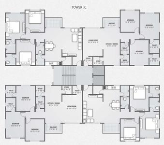 Project Image of 627.0 - 1660.0 Sq.ft 2 BHK Apartment for buy in Sangani Skyz