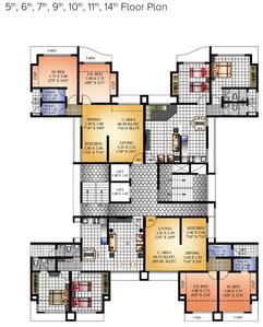 Project Image of 848.0 - 1297.0 Sq.ft 2 BHK Apartment for buy in Singhania Valencia Park