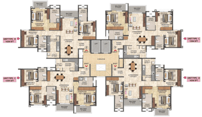 Project Image of 1047.0 - 1729.0 Sq.ft 2 BHK Apartment for buy in Prestige Boulevard