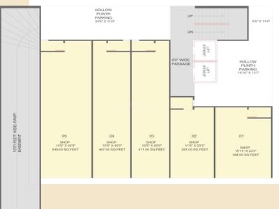 Project Image of 849.38 - 943.35 Sq.ft 3 BHK Apartment for buy in Dhruvi Harikalp Deluxe