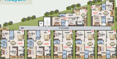 Project Image of 1075.0 - 1450.0 Sq.ft 2 BHK Apartment for buy in SVL Radhakrishna Nilayam