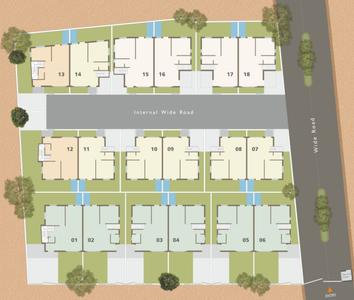 Project Image of 961.97 - 1279.29 Sq.ft 4 BHK Bungalow for buy in Shreeji Sharnam Bungalows