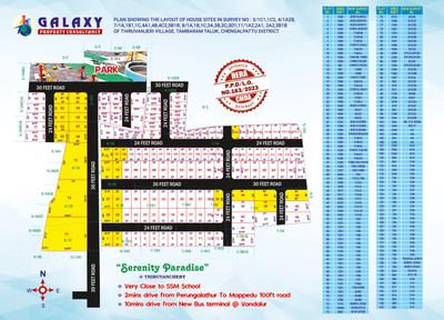 Galaxy Serenity Paradise Layout Plan 1