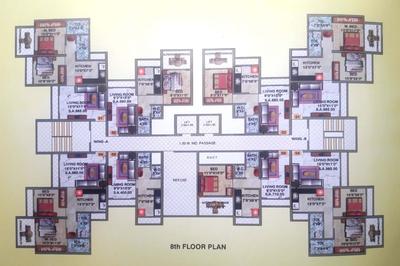 Project Image of 985.0 - 995.0 Sq.ft 2 BHK Apartment for buy in Gauri Vinayak Eknath Enclave