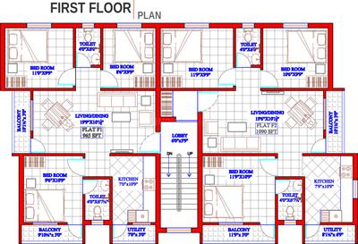 Project Image of 645.0 - 1090.0 Sq.ft 2 BHK Apartment for buy in Oyester Chandra Pushpanjali
