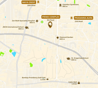 Project Image of 822.0 - 2172.0 Sq.ft 2 BHK Apartment for buy in 5th Prima Complex